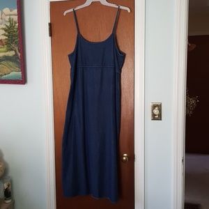Denim maxi jumper